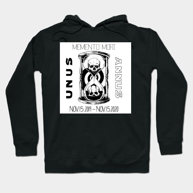 Memento Mori - Unus Annus Hoodie by AussieDrawzz